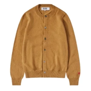 CDG Mujer Lana Cafe Cardigan