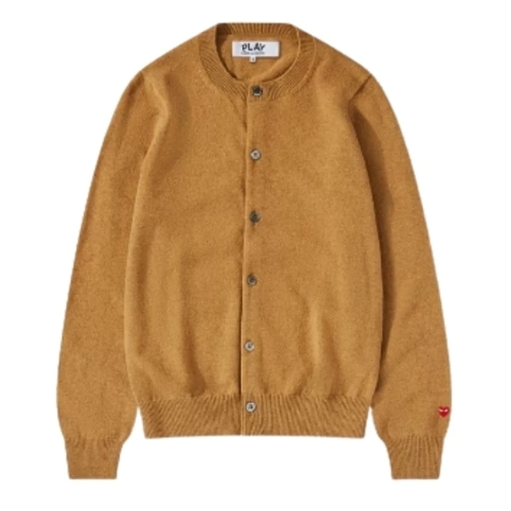 CDG Mujer Lana Cafe Cardigan