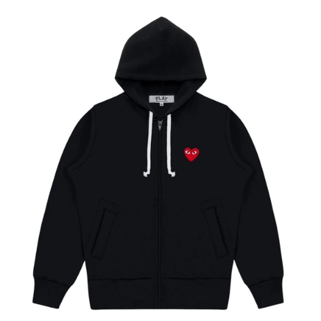 CDG Play Comme Des Garcons Hoodie Zipper