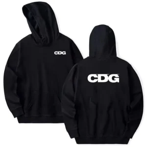 CDG Hoodie Black