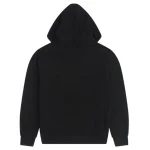 CDG Hoodie Black White Printed Logo