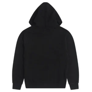 CDG Hoodie Black White Printed Logo