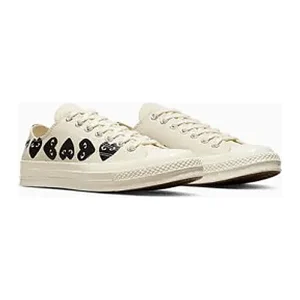 Cdg Converse Multi Hearts Bota Baja Blanco Trend