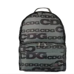 Cdg Grey Nylon Backpack Bag