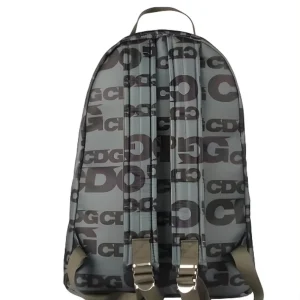 Cdg Grey Nylon Backpack Bag