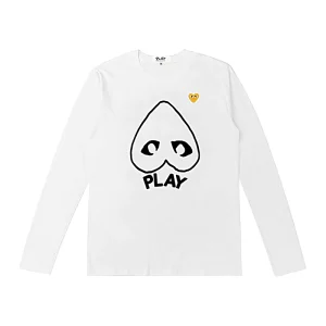 Cdg Men Women Long Sleeved Sudadera Edition