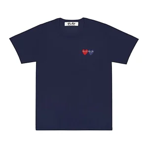 Cdg Play Basic T Playera Two Emblems Release