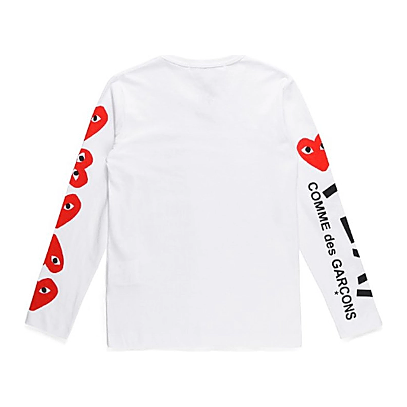 Cdg Play Manga Larga Apparel