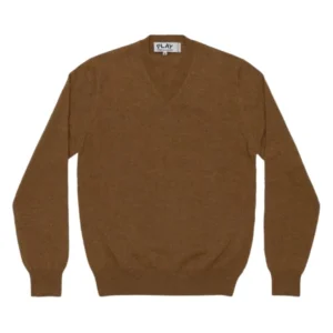 Comme Des Garcons Cafe Lana Cuello V Sueter Unisex Cdg Cardigan