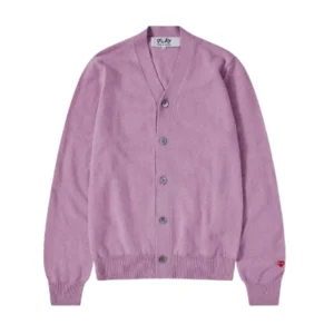 Comme Des Garcons Cuello V Lana Cardigan Unisex Cdg Cardigan