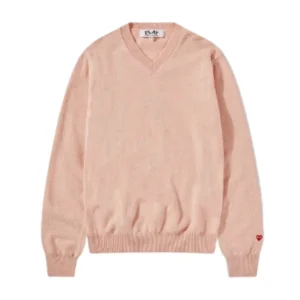 Comme Des Garcons Cuello V Lana Sueter Unisex Cdg Cardigan