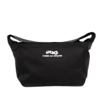 Comme Des Garcons Logo Black Tote Bag White